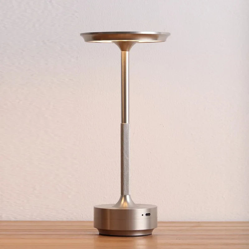 Lámpara De Mesa Recargable Minimalista | Iluminación Portátil Decorativa-Lamp-SeemSeem