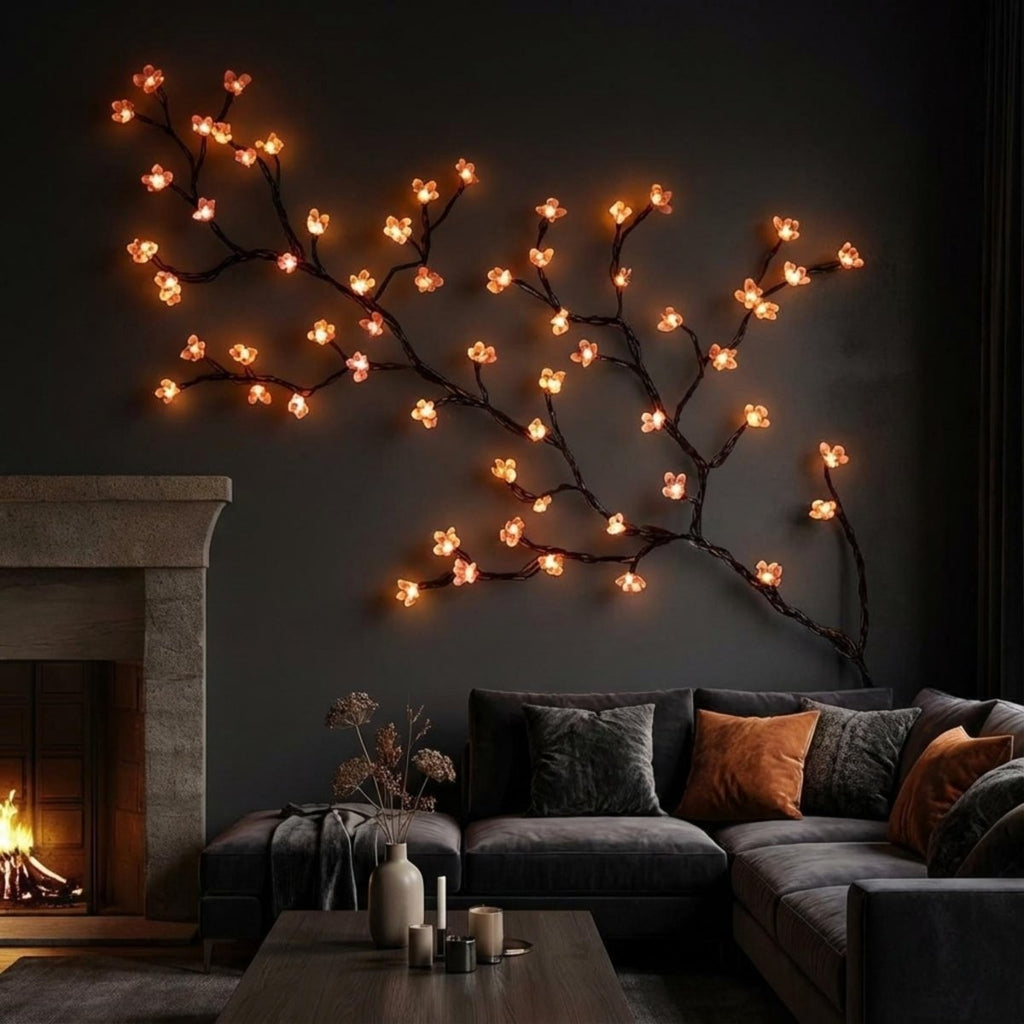 Luz Decorativa De Rama LED | Árbol Luminoso Para Pared-lighting-SeemSeem