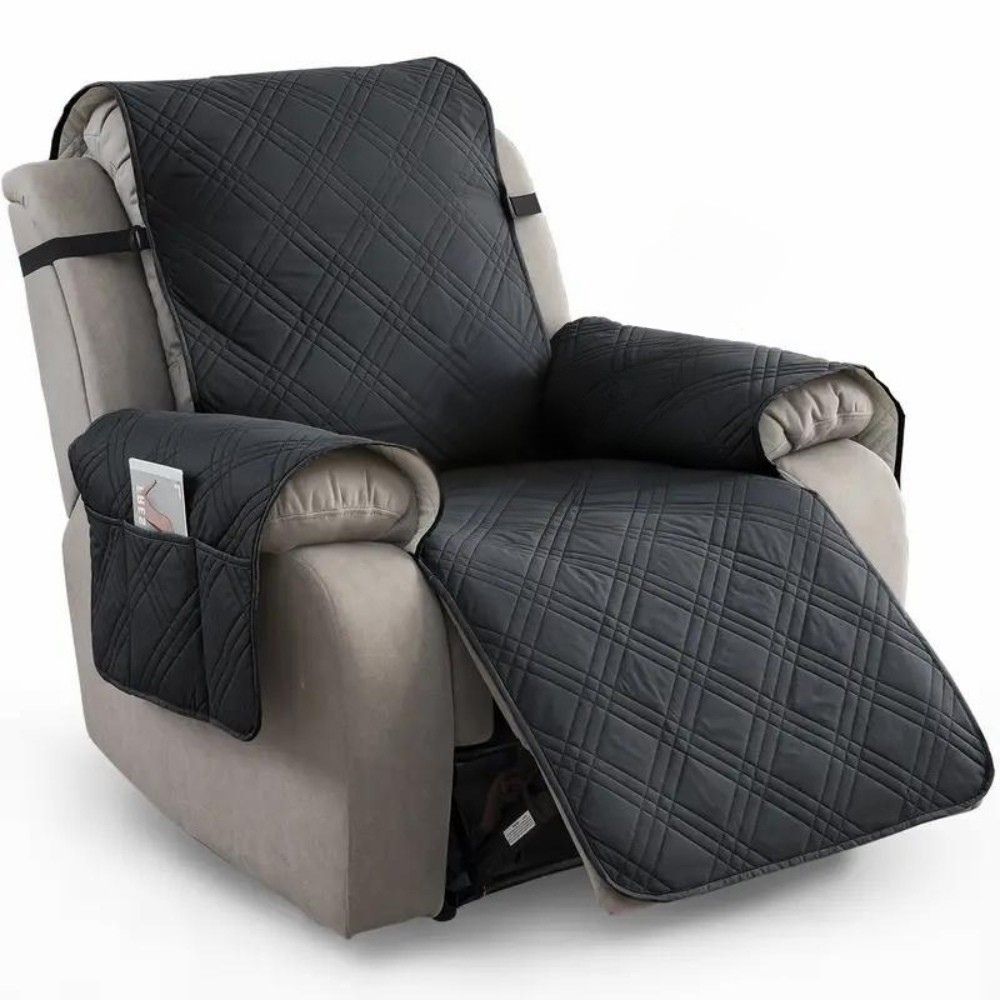 Protector Acolchado para Sillón Reclinable | Cubierta con Bolsillo Lateral para Sofá-covers-SeemSeem