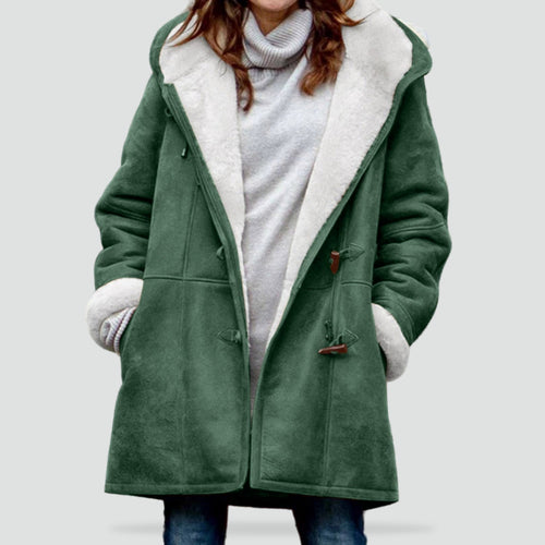 Abrigo Con Capucha Para Mujer | Forro Polar · SeemSeem