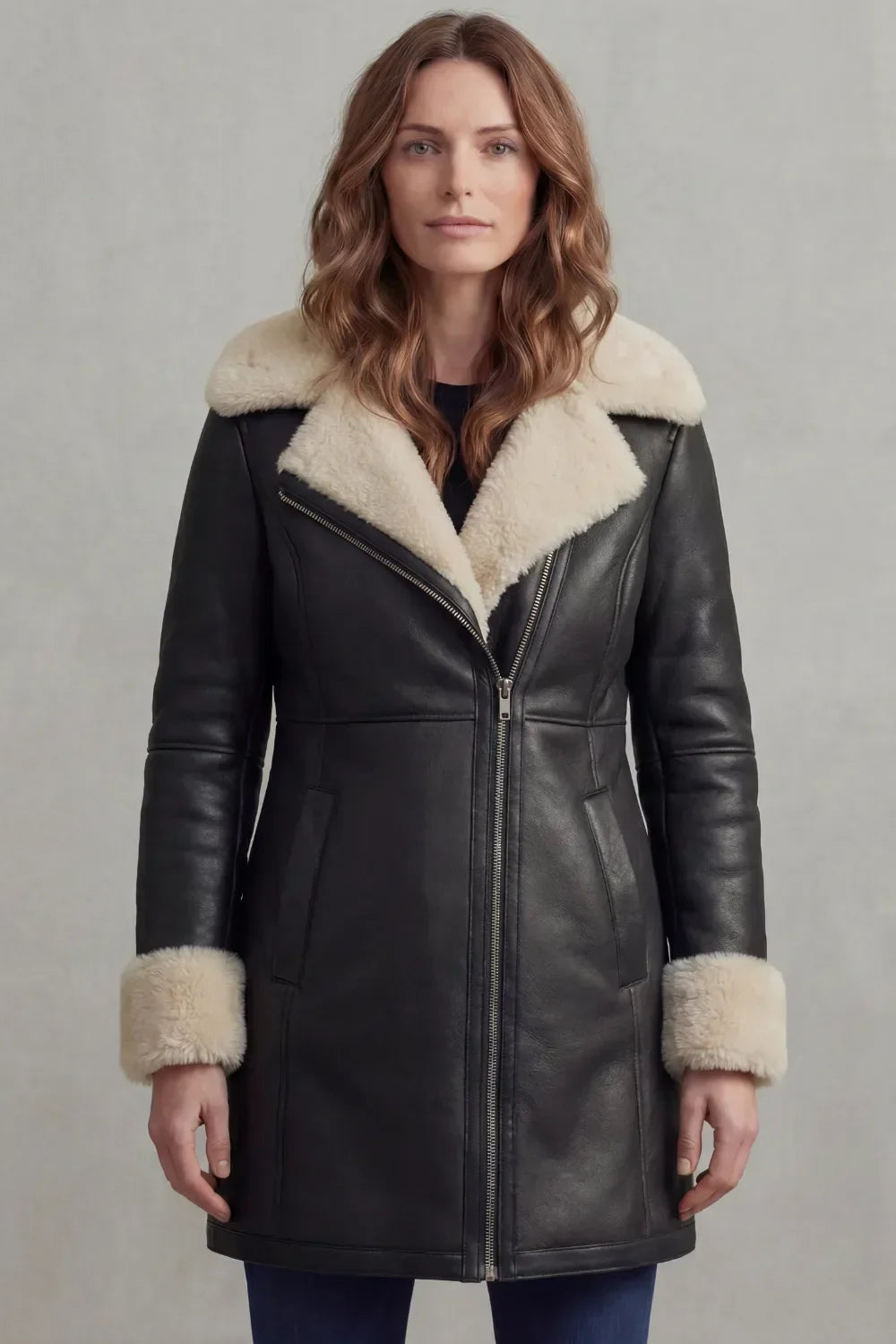 Abrigo De Piel Para Mujer | Forro Shearling · SeemSeem