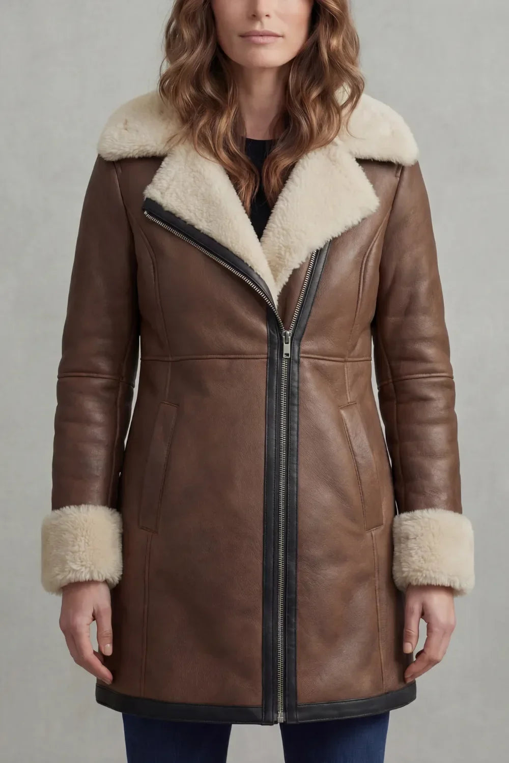 Abrigo De Piel Para Mujer | Forro Shearling · SeemSeem