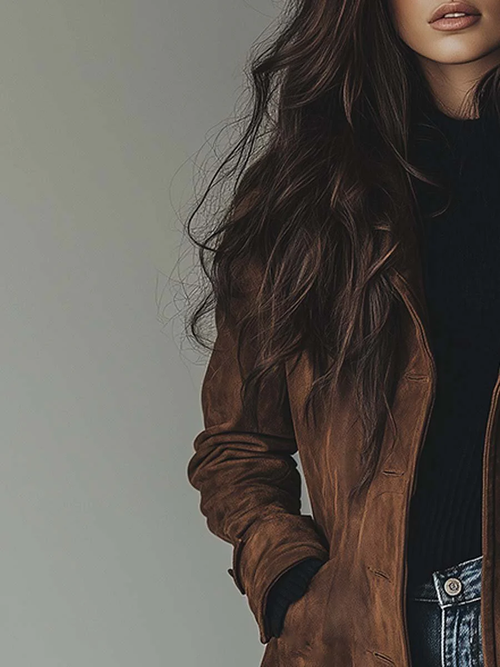 Abrigo Largo Para Mujer | Ante · SeemSeem
