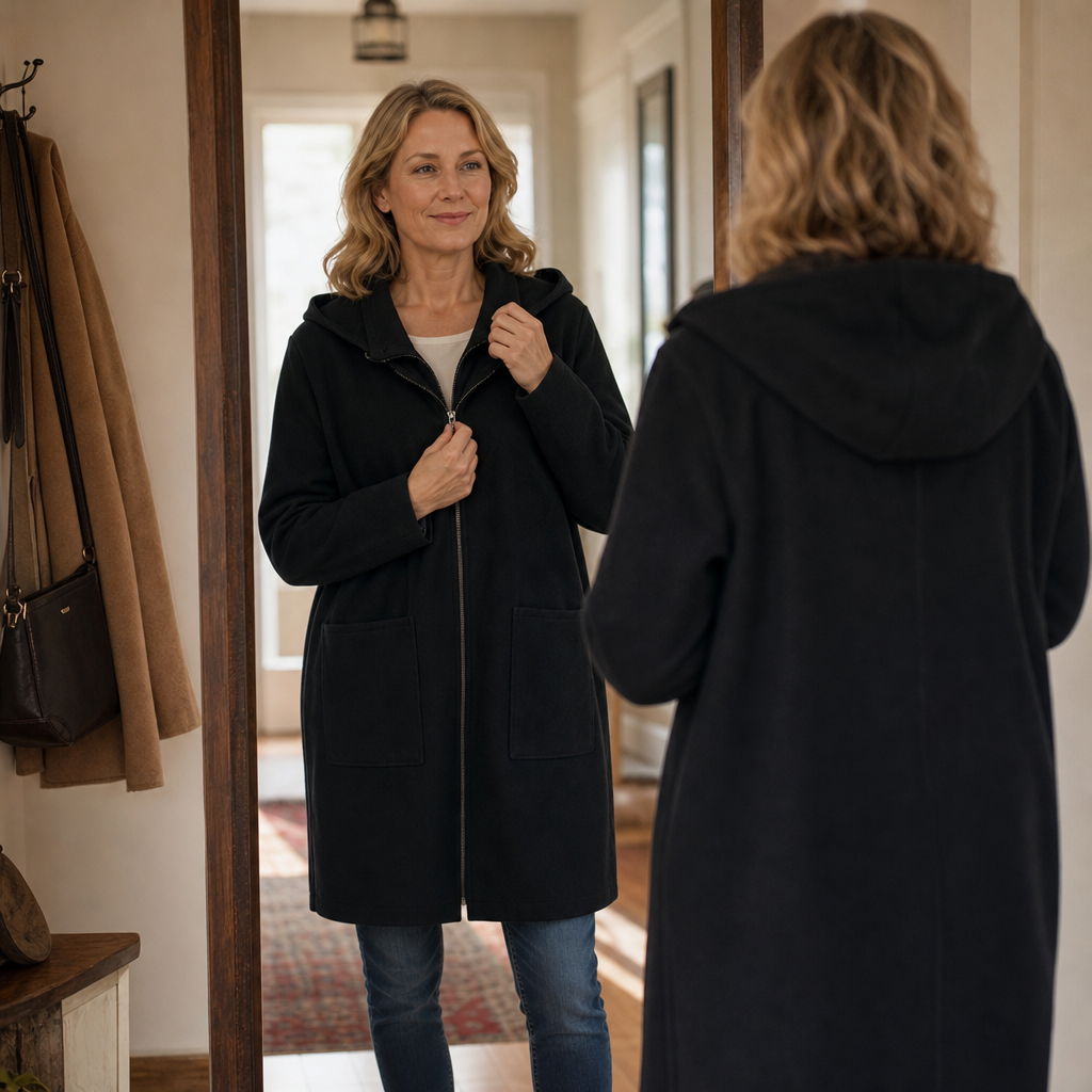 Abrigo Oversized Para Mujer | Con Capucha · SeemSeem