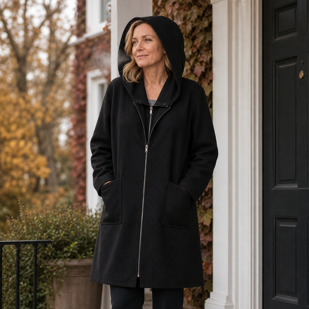 Abrigo Oversized Para Mujer | Con Capucha · SeemSeem