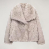 Abrigo Oversized Para Mujer | Pelo Sintético