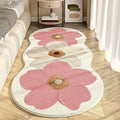 Alfombra De Dormitorio Floral | Forma Irregular · SeemSeem