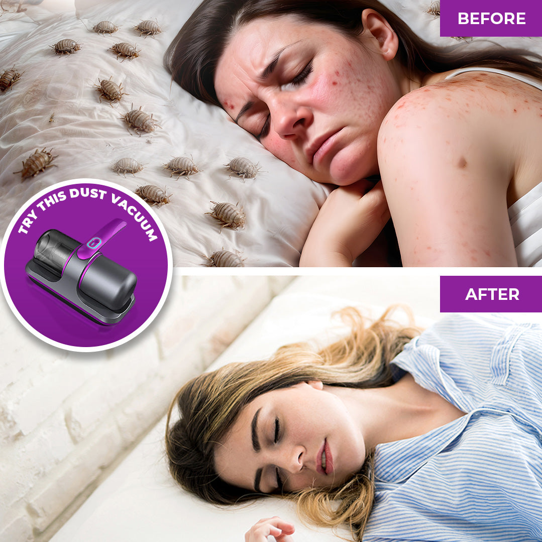 Aspirador Antiácaros Portátil | Luz UV · SeemSeem