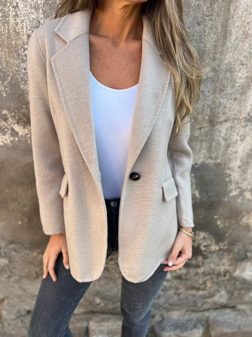 Blazer Clásico Para Mujer | Un Botón · SeemSeem