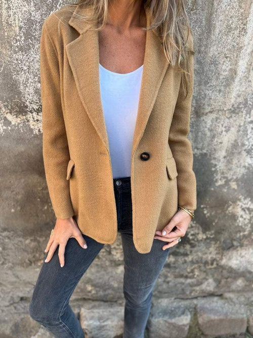Blazer Clásico Para Mujer | Un Botón · SeemSeem