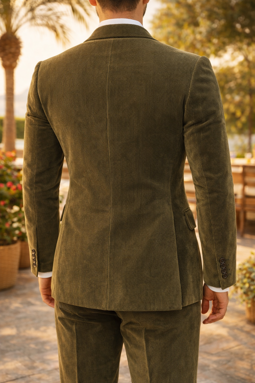 Blazer Cruzado Para Hombre | Pana · SeemSeem