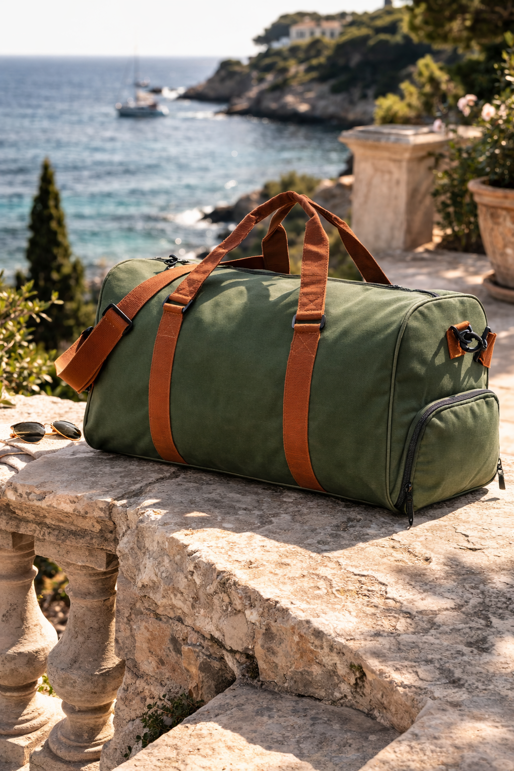 Bolsa de Viaje Clásica Para Hombre | Lona · SeemSeem