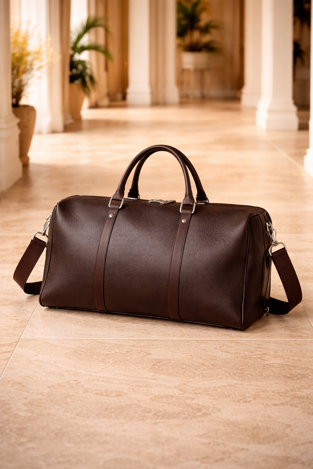 Bolsa De Viaje Clásica Para Hombre | Piel · SeemSeem