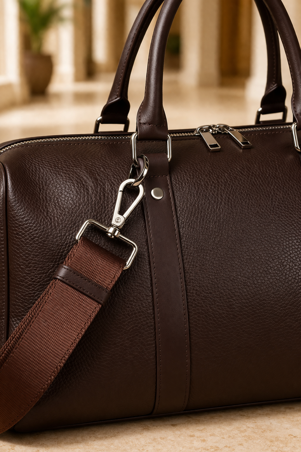 Bolsa De Viaje Clásica Para Hombre | Piel · SeemSeem
