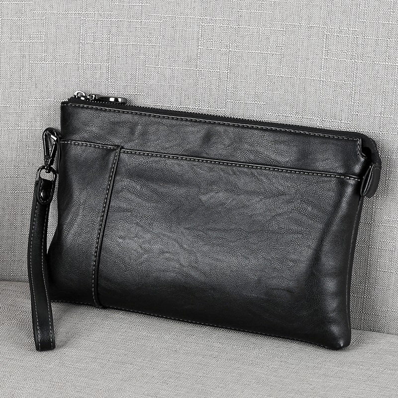 Bolso De Mano Para Hombre | Piel · SeemSeem