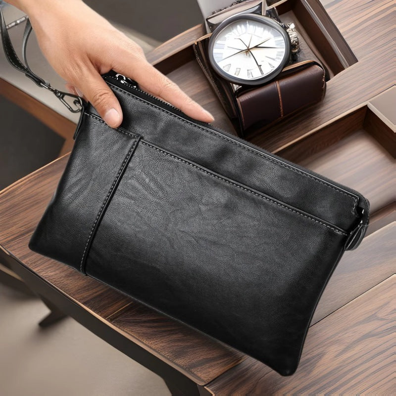 Bolso De Mano Para Hombre | Piel · SeemSeem