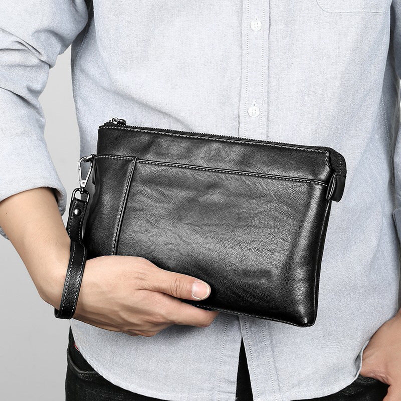Bolso De Mano Para Hombre | Piel · SeemSeem