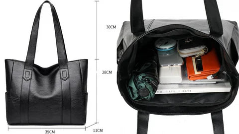 Bolso Tote Clásico Para Mujer | Bolsillos Laterales · SeemSeem