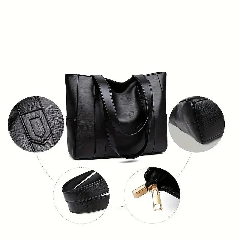 Bolso Tote Clásico Para Mujer | Bolsillos Laterales · SeemSeem