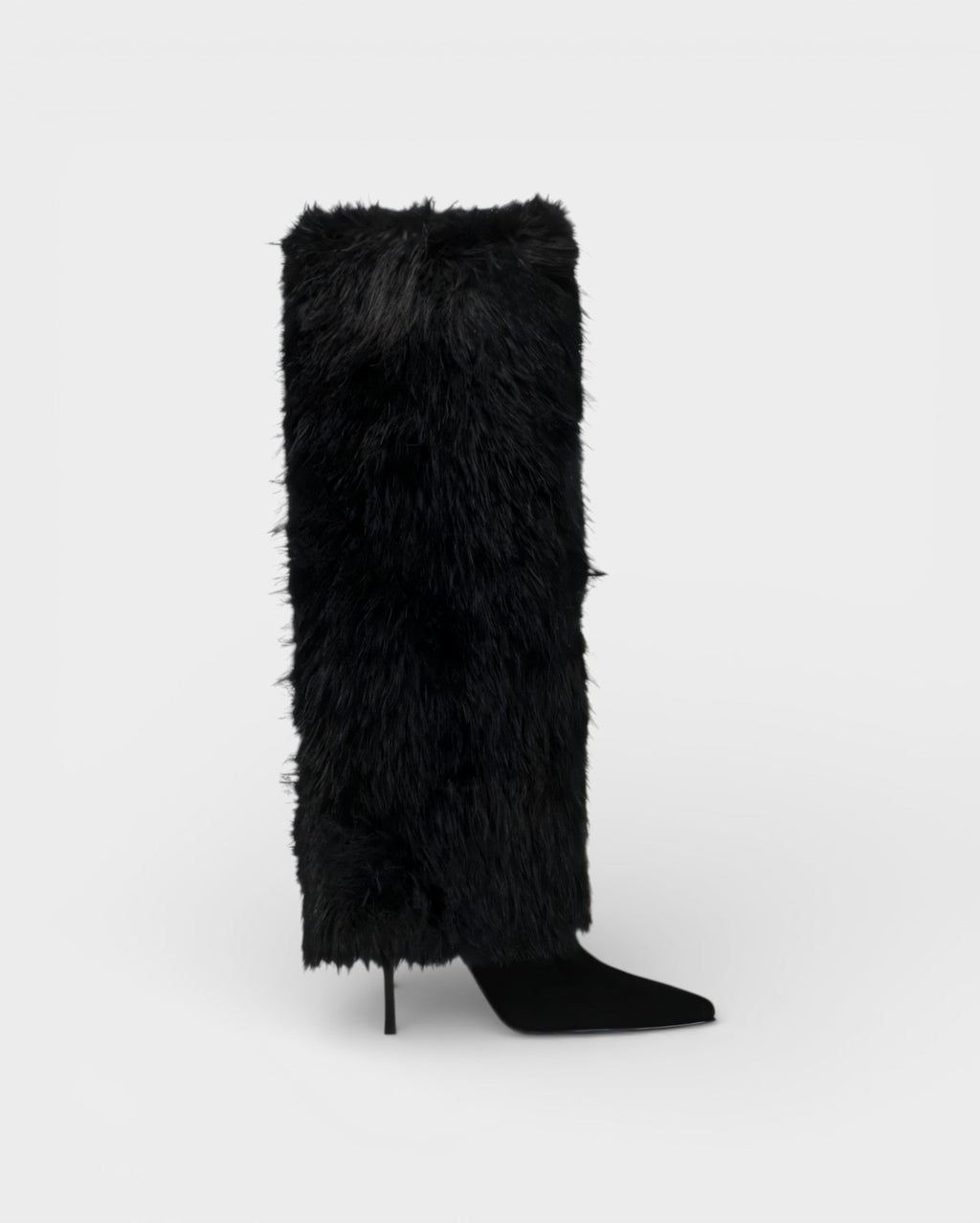 Botas Altas De Tacón Para Mujer | Pelo Sintético · SeemSeem