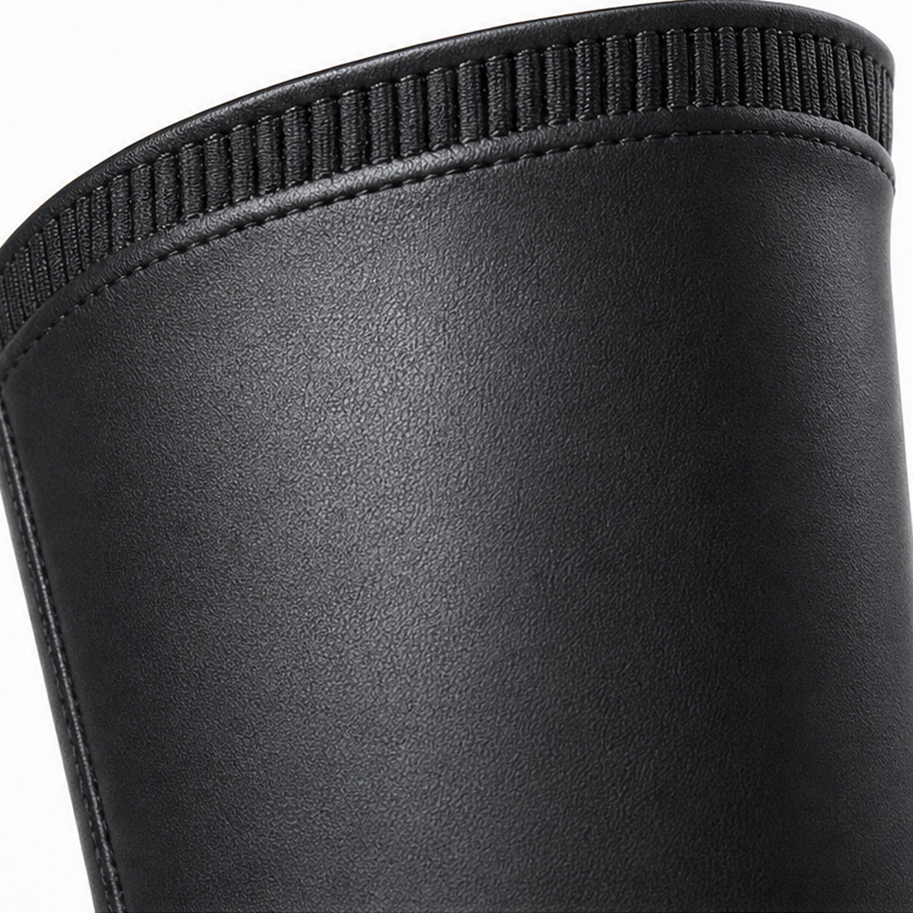 Botas Altas Elásticas Para Mujer | Tacón Bloque · SeemSeem