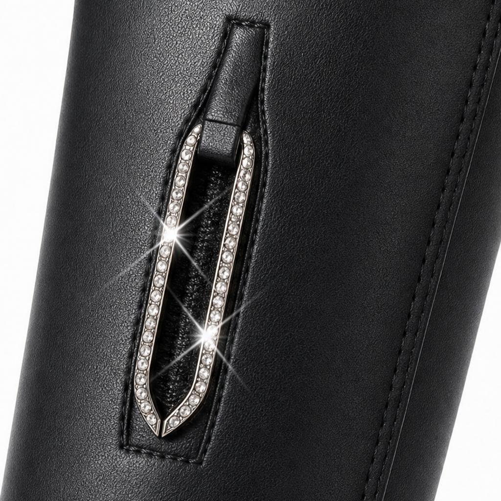 Botas Altas Elásticas Para Mujer | Tacón Bloque · SeemSeem