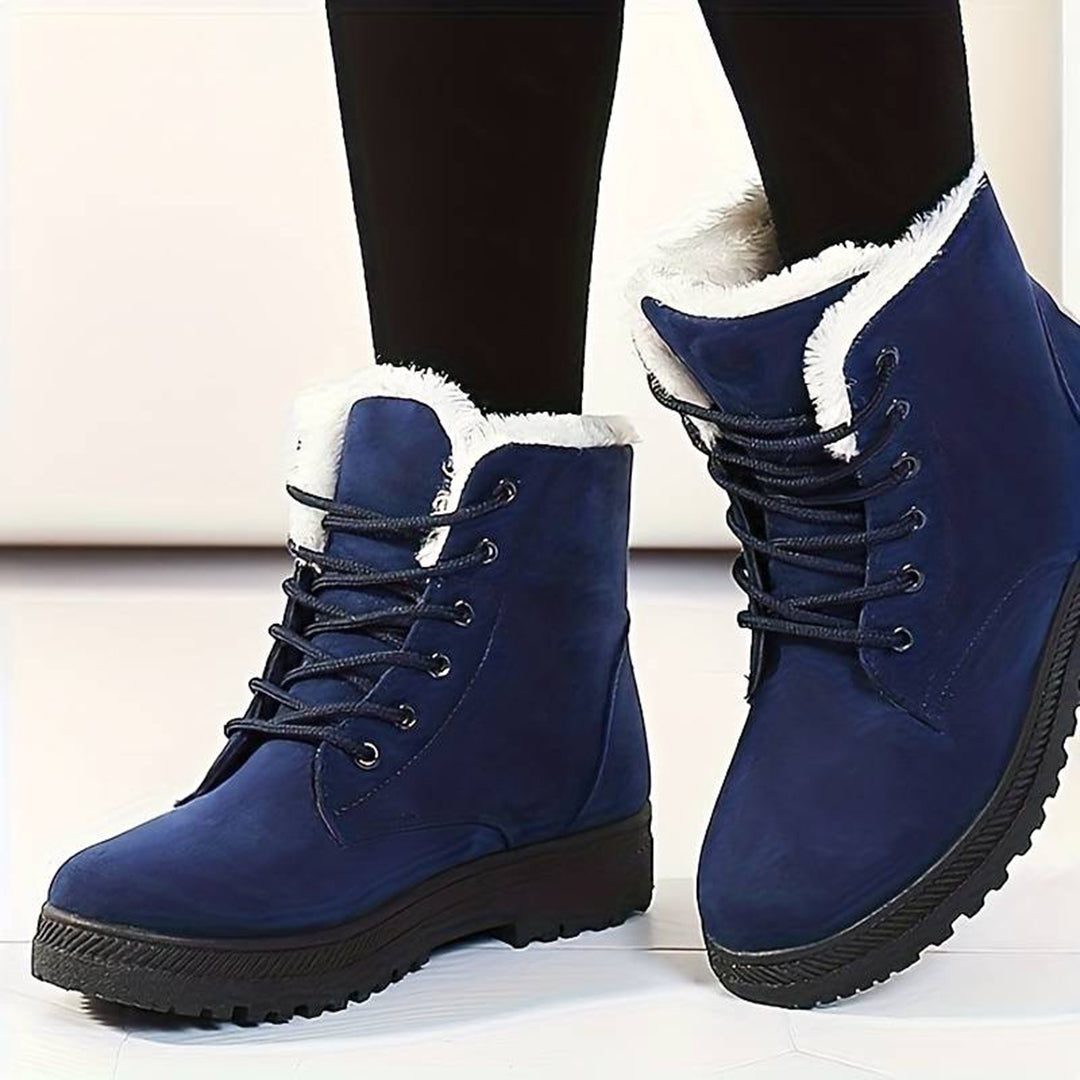 Botas Con Cordones Para Mujer | Forro Peludo · SeemSeem