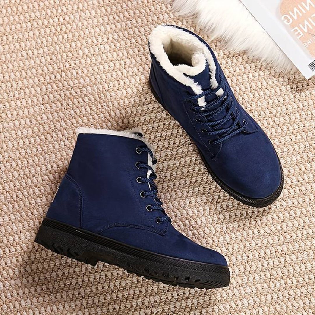 Botas Con Cordones Para Mujer | Forro Peludo · SeemSeem