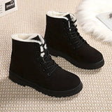 Botas Con Cordones Para Mujer | Suela Gruesa