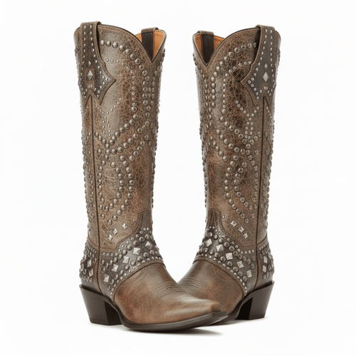 Botas Cowboy Para Mujer | Con Tachuelas · SeemSeem