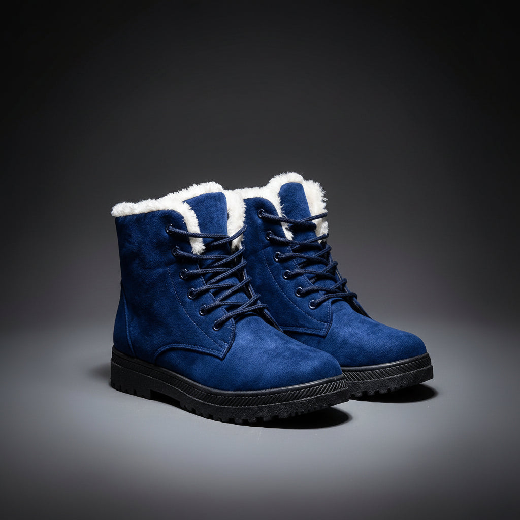 Botas De Invierno Con Cordones Para Mujer | Forro Peludo · SeemSeem