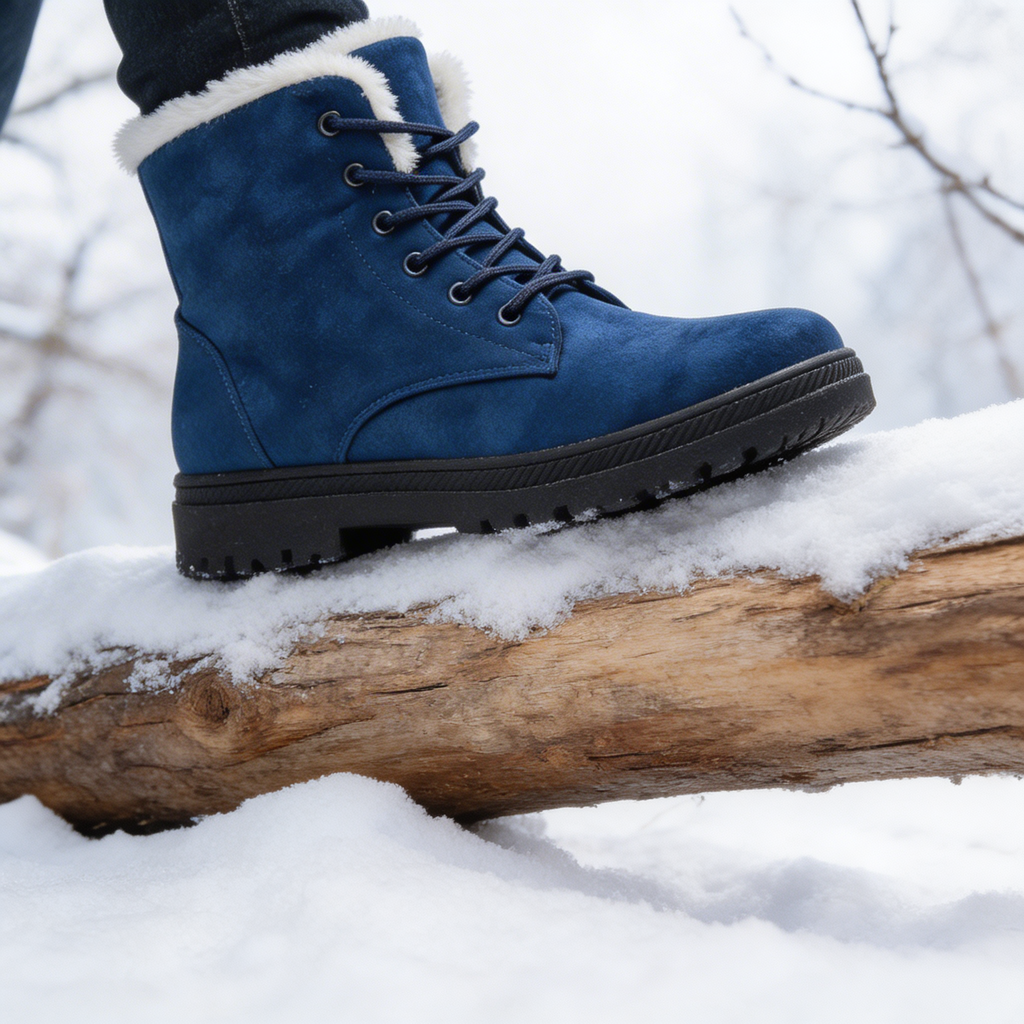 Botas De Invierno Con Cordones Para Mujer | Forro Peludo · SeemSeem