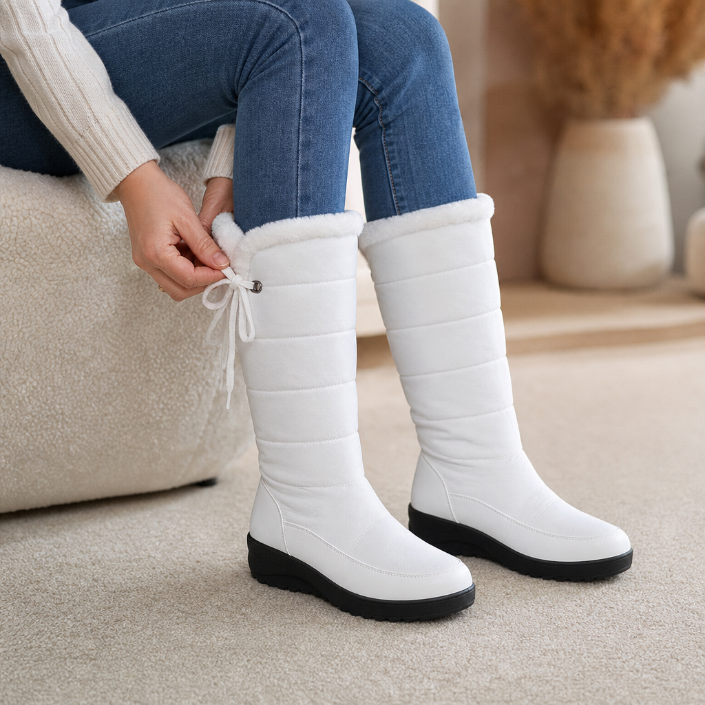 Botas De Nieve Acolchadas Para Mujer | Forro Cálido · SeemSeem