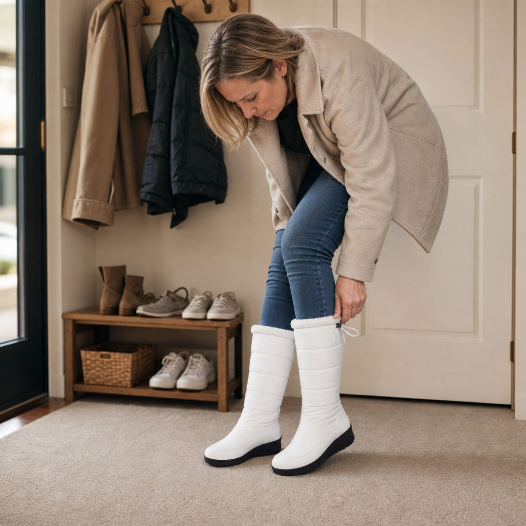 Botas De Nieve Acolchadas Para Mujer | Forro Cálido · SeemSeem