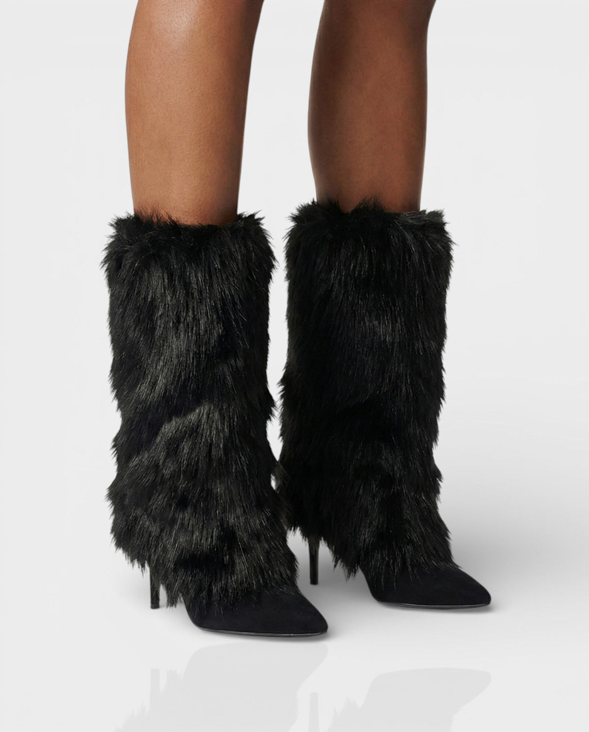 Botas De Tacón Para Mujer | Pelo Sintético · SeemSeem