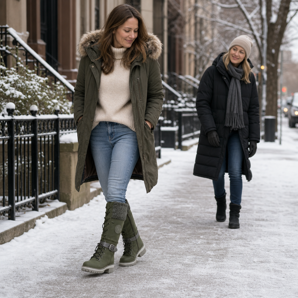 Botas Militares Para Mujer | Cordones · SeemSeem