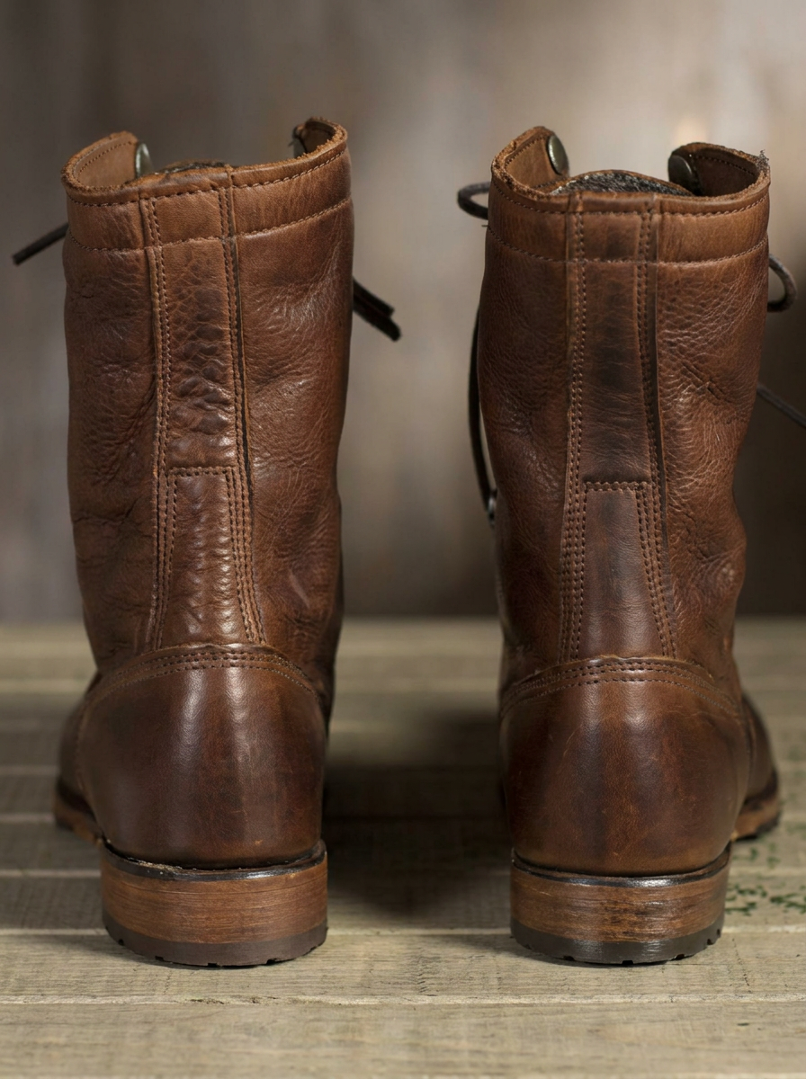 Botas Para Mujer Con Cordones | Puño Abatible -  Seem Seem 
