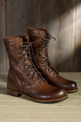 Botas Para Mujer Con Cordones | Puño Abatible
