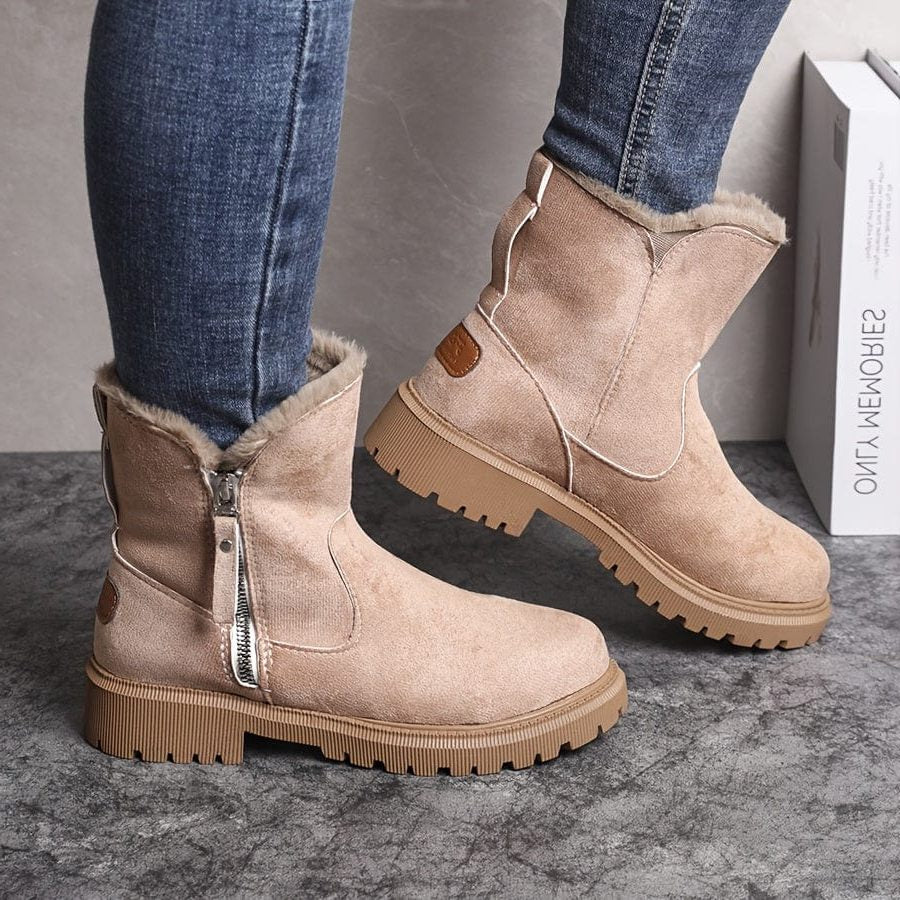 Botas Para Mujer Con Cremallera | Forro Peludo · SeemSeem