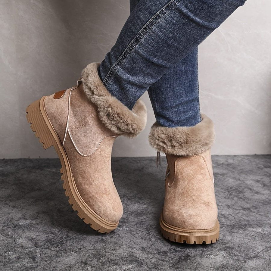 Botas Para Mujer Con Cremallera | Forro Peludo · SeemSeem