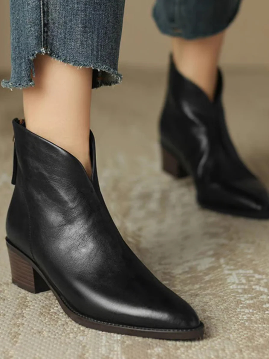 Botines Clásicos Para Mujer | Punta Fina · SeemSeem