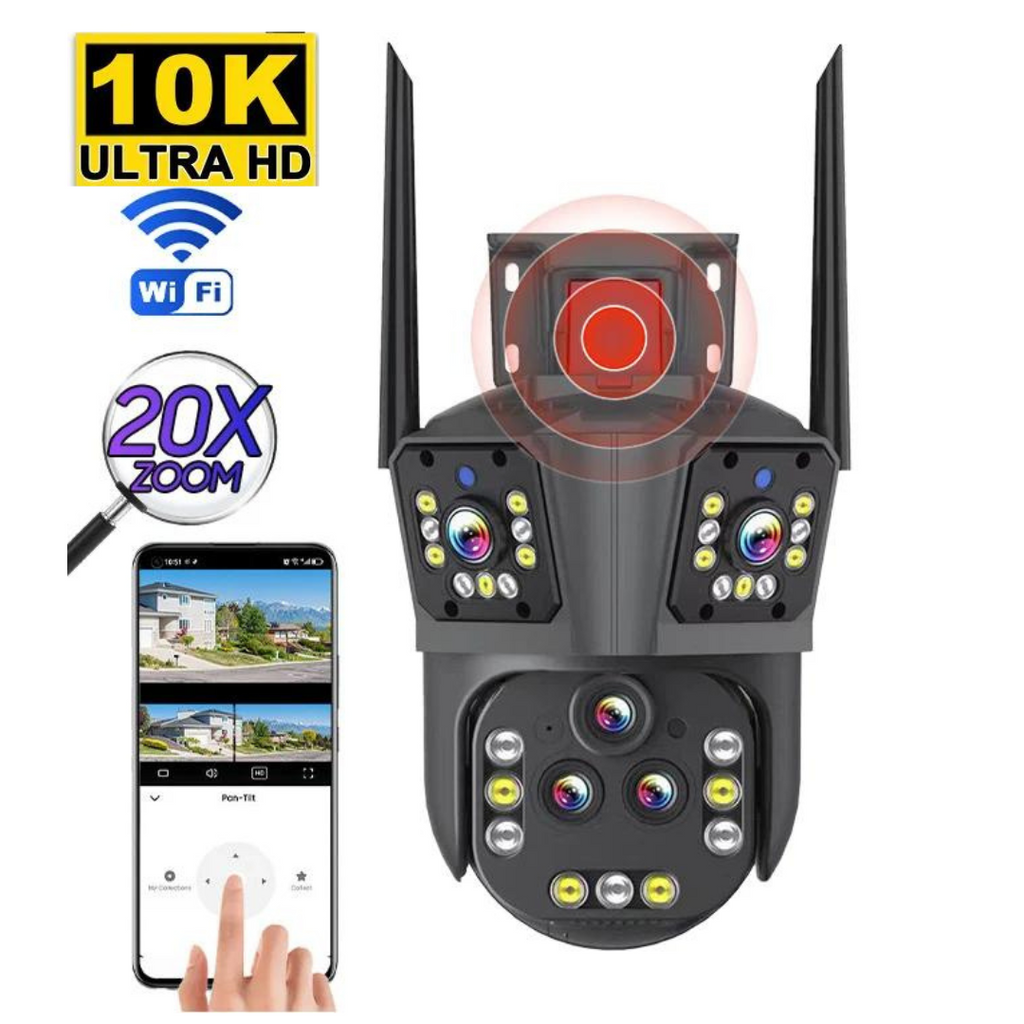 Cámara De Vigilancia WiFi | Zoom 20X · SeemSeem