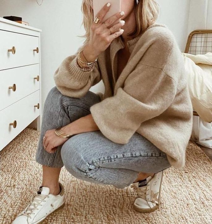 Cárdigan Oversized Para Mujer | Botones Frontales · SeemSeem