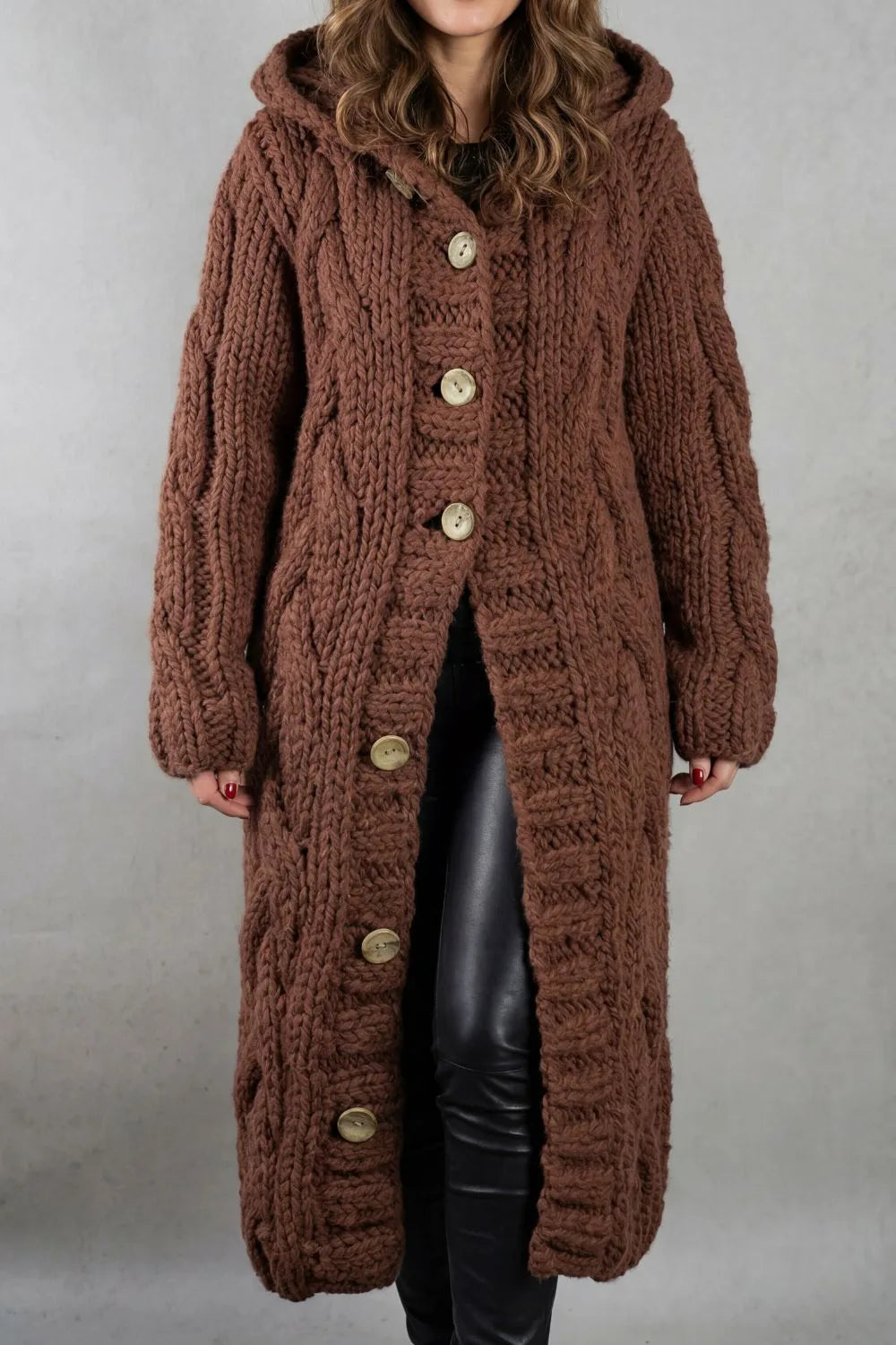 Cárdigan Oversized Para Mujer | Con Capucha · SeemSeem