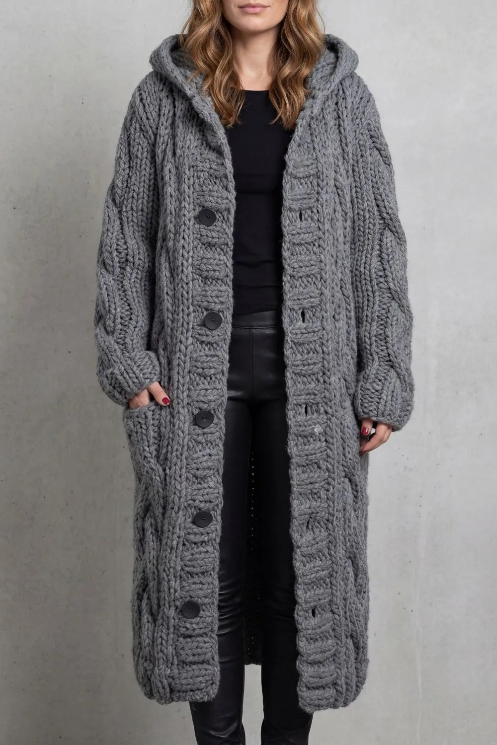 Cárdigan Oversized Para Mujer | Con Capucha · SeemSeem