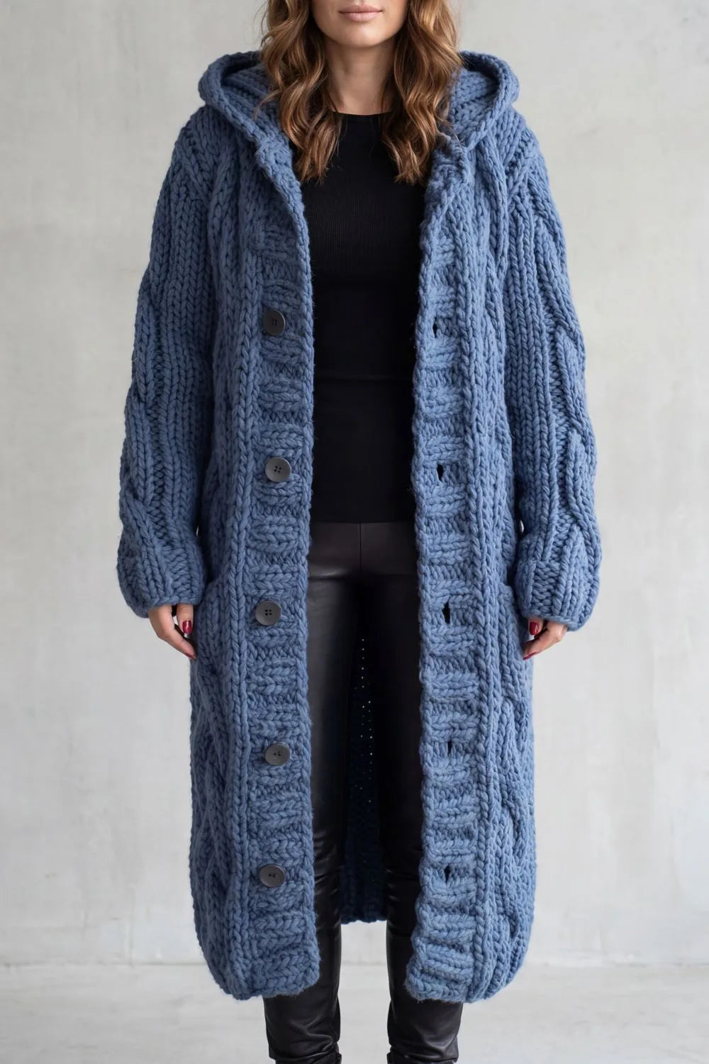 Cárdigan Oversized Para Mujer | Con Capucha · SeemSeem
