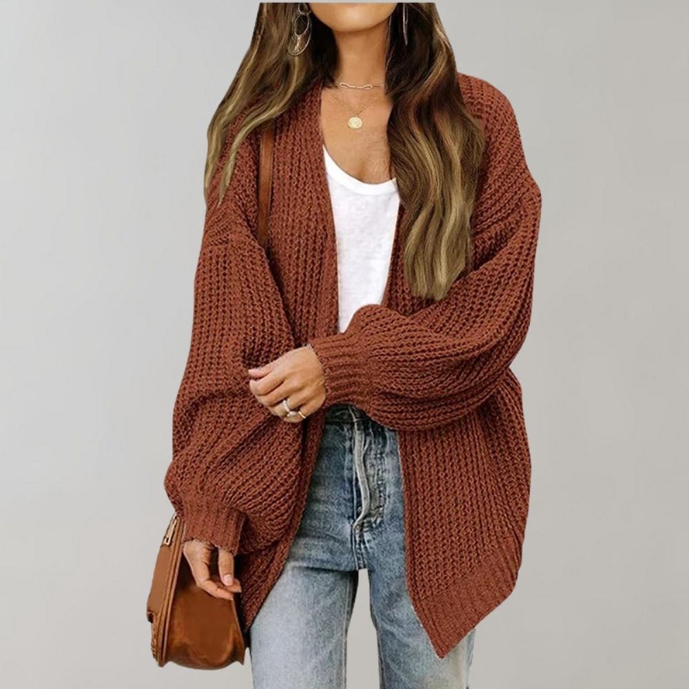 Cárdigan Oversized Para Mujer | Punto Grueso · SeemSeem