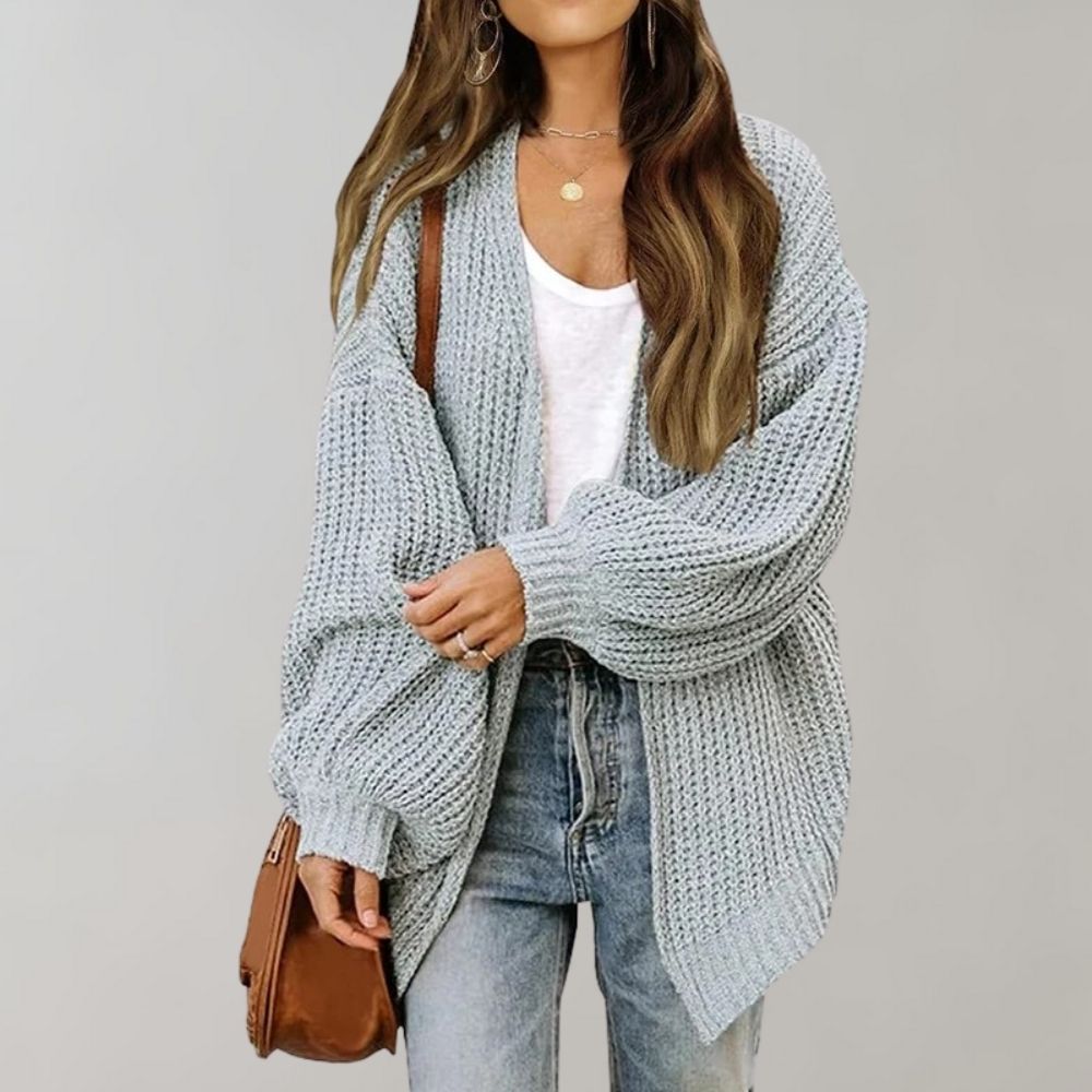 Cárdigan Oversized Para Mujer | Punto Grueso · SeemSeem