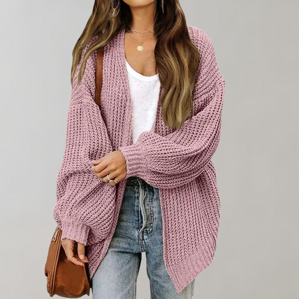 Cárdigan Oversized Para Mujer | Punto Grueso · SeemSeem