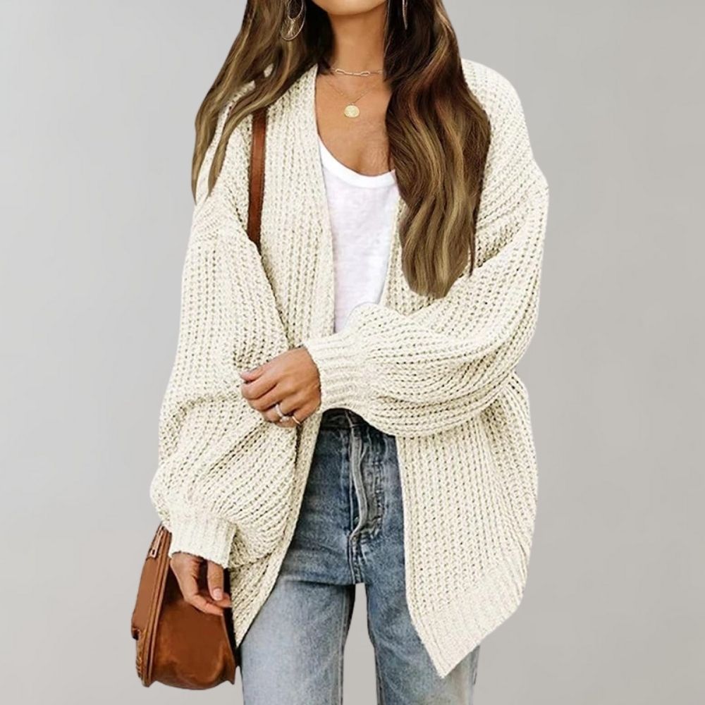 Cárdigan Oversized Para Mujer | Punto Grueso · SeemSeem